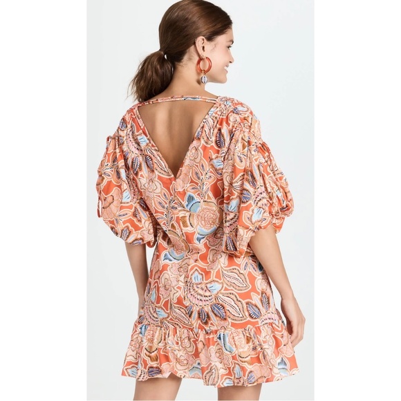 Sari Floral Mini Dress | Misa - Picture 2 of 6